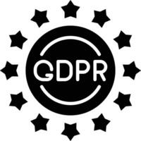 gdpr vector icono