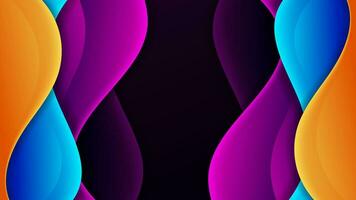 Vector abstract background with soft gradient color and dynamic shadow on background .Vector background for wallpaper. Eps 10