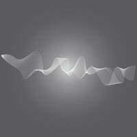 Sound waves vector illustration