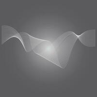 Sound waves vector illustration