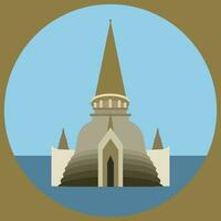 Buildings icon vector set. Bank, school, courthouse, university, library. Architecture concept. Can be used for topics like office, city, real estate