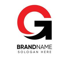 G logo design vector template