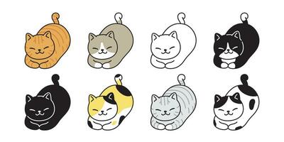 cat vector kitten calico icon logo symbol breed cartoon character illustration doodle design