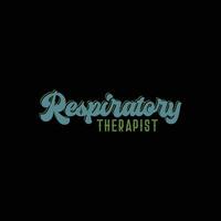 Respiratory Therapist design vector