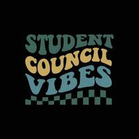 Student Council Vibes vector