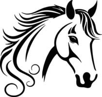 prima vector caballo logo diseño caballo vector