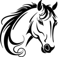 prima vector caballo logo diseño caballo vector