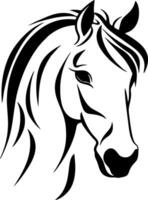 prima vector caballo logo diseño caballo vector
