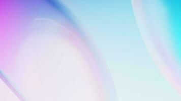 degradado transparente geometría fondo, 3d representación. video