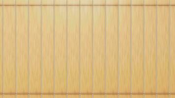 Loop animation of retro Chinese acient bamboo slip, 3d rendering. video