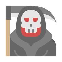 reaper flat icon,vector and illustration vector