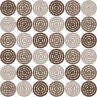 Brown circle pattern. Circle vector seamless pattern. Decorative element, wrapping paper, wall tiles, floor tiles, bathroom tiles.