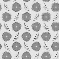 Cute Background of Hand drawn seamless pattern Print Art Abstract design vector