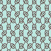 Cute Background of Hand drawn seamless pattern Print Art Abstract design vector