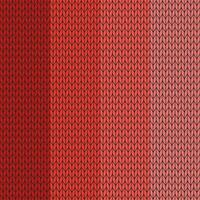 Red gradient knitted pattern. knitted vector pattern. Gradient pattern for clothing, wrapping paper, backdrop, background, gift card.