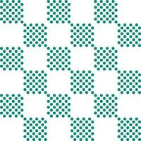 Green checker pattern with dot inside. checker seamless pattern vector. checker pattern. Decorative elements, floor tiles, wall tiles, bathroom tiles, swimming pool tiles. vector