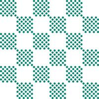 Green checker pattern with dot inside. checker seamless pattern vector. checker pattern. Decorative elements, floor tiles, wall tiles, bathroom tiles, swimming pool tiles. vector