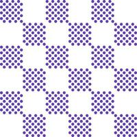 Purple checker pattern with dot inside. checker seamless pattern vector. checker pattern. Decorative elements, floor tiles, wall tiles, bathroom tiles, swimming pool tiles. vector