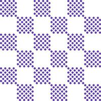 Purple checker pattern with dot inside. checker seamless pattern vector. checker pattern. Decorative elements, floor tiles, wall tiles, bathroom tiles, swimming pool tiles. vector