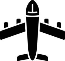 icono de vector de avión