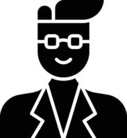 consultor masculino vector icono