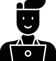 Programmer Male Vector Icon