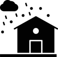 Home Hail Vector Icon