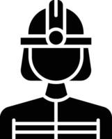 Firefighter Vector Icon