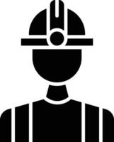 Construction Worker Vector Icon