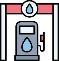 Gas Station Vector Icon