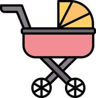 Stroller Vector Icon