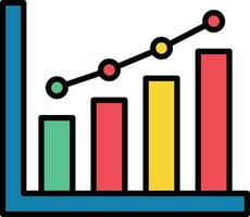 Growth Diagram Vector Icon