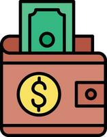 Money Wallet Vector Icon