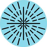 Sunburst Vector Icon