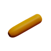 turmeric 3d rendering icon illustration png