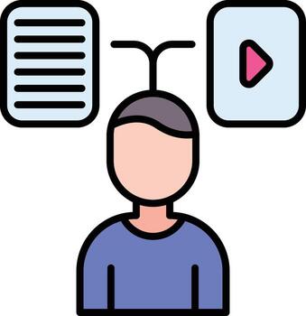 User Generated Content Vector Icon