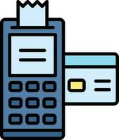 Credit Card Machine Vector Icon