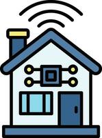 Smart House Vector Icon