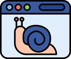 Slug Vector Icon