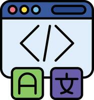 Hreflang Tag Vector Icon