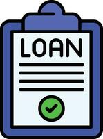 Loan Money Vector Icon