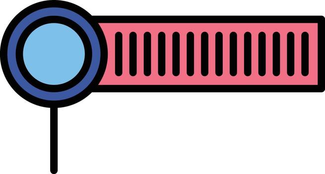 Tracking Code Vector Icon