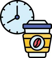 Coffee Break Vector Icon