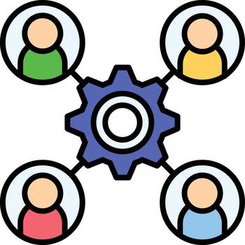 Outsource Vector Icon