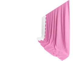 Qatar Flag Curtain in 3D Rendering called Flag of Qatar png