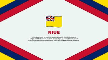 niue bandera resumen antecedentes diseño modelo. niue independencia día bandera dibujos animados vector ilustración. niue modelo