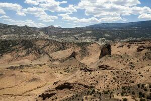 Beautiful rock formations in Utah photo