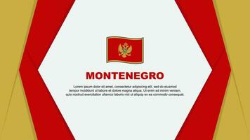 montenegro bandera resumen antecedentes diseño modelo. montenegro independencia día bandera dibujos animados vector ilustración. montenegro antecedentes