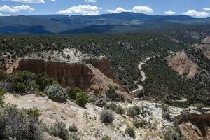 Beautiful rock formations in Utah photo