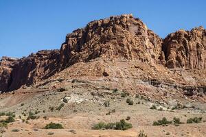 Rock formations in Capitol Reef National Park photo